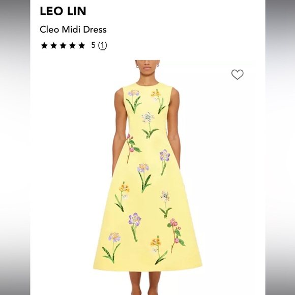 Leo Lin Dresses & Skirts - Leo Lin Cleo Midi Dress